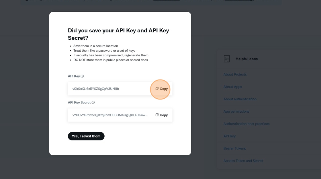 Create Twitter App
