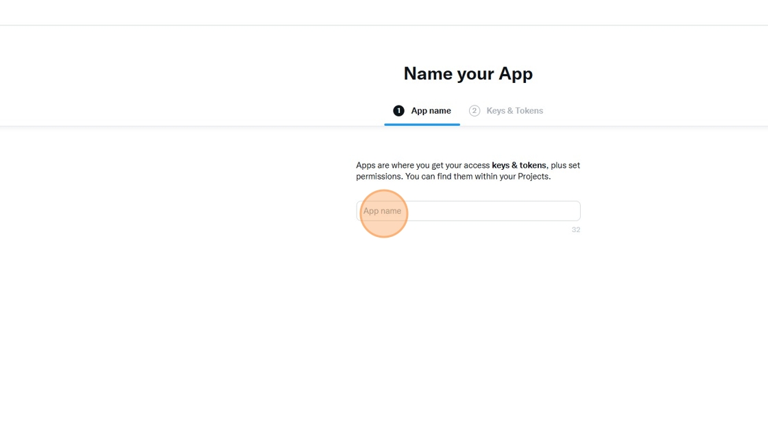 Create Twitter App