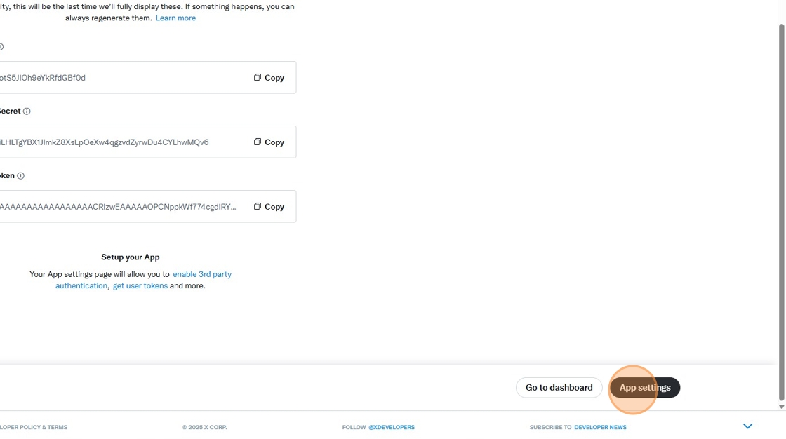 Create Twitter App