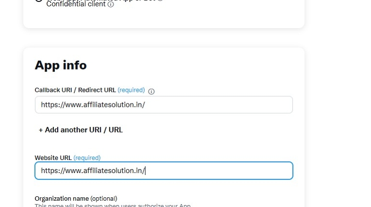 Create Twitter App