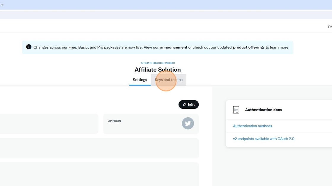 Create Twitter App